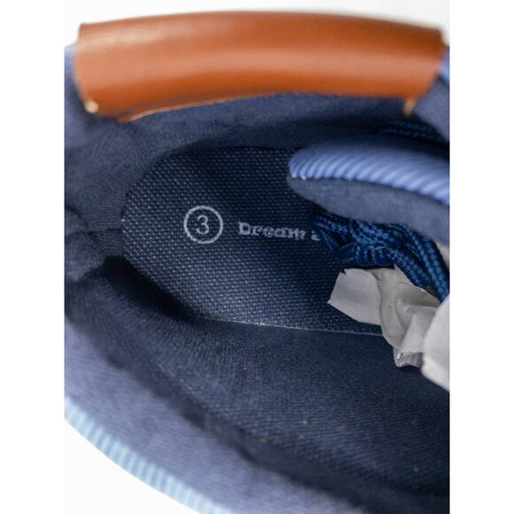 Dream Seek Denim Blue Lace Up Hi-Top Sneakers LB3 - Picture 10 of 13